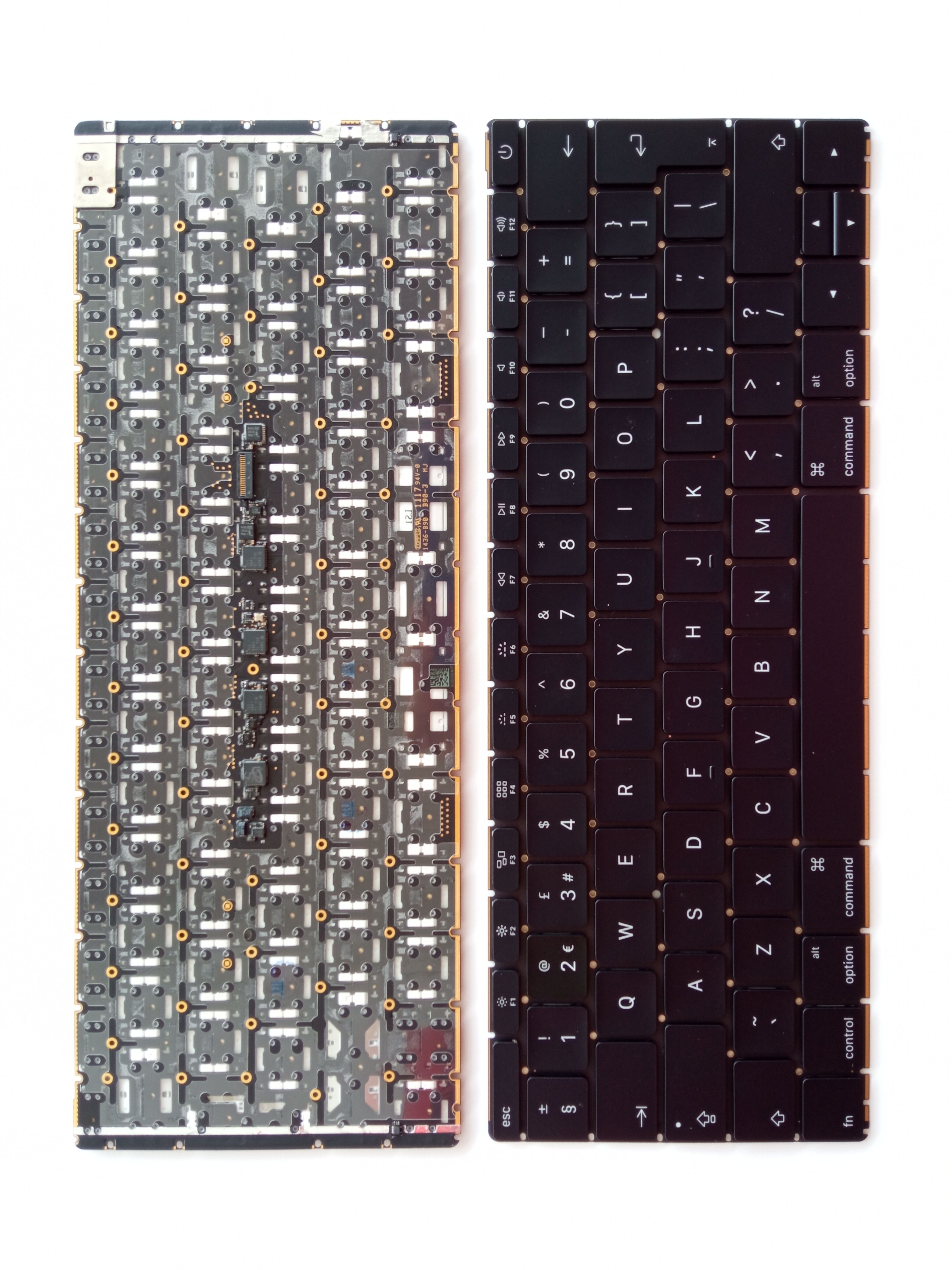 Picture of New Replacement Laptop Keyboard For APPLE A1534 Enter BLACK Backlit UK Layout